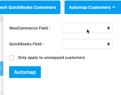 Mapping Customers Data - QuickBooks WordPress Integration